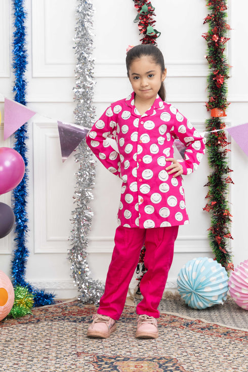 PINK SMILEY SET